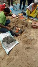 कार्यालय भवनकाे शिलान्यास कार्यक्रमकाे फोटो